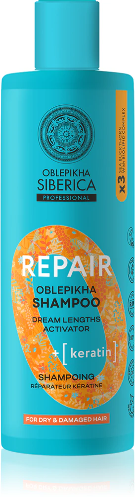 Natura Siberica Oblepikha Siberica Regenerating Shampoo for dry and weakened hair