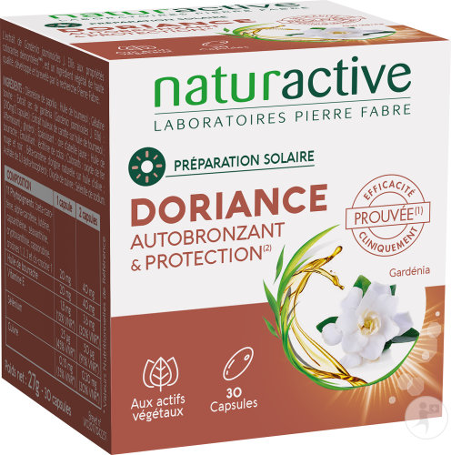 Naturactive Doriance Self Tanning And Protection 30 Capsules