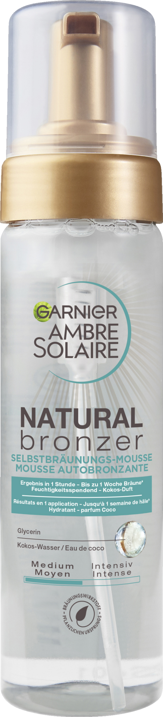 Garnier  Ambre Solaire Natural Bronzer self-tanning mousse