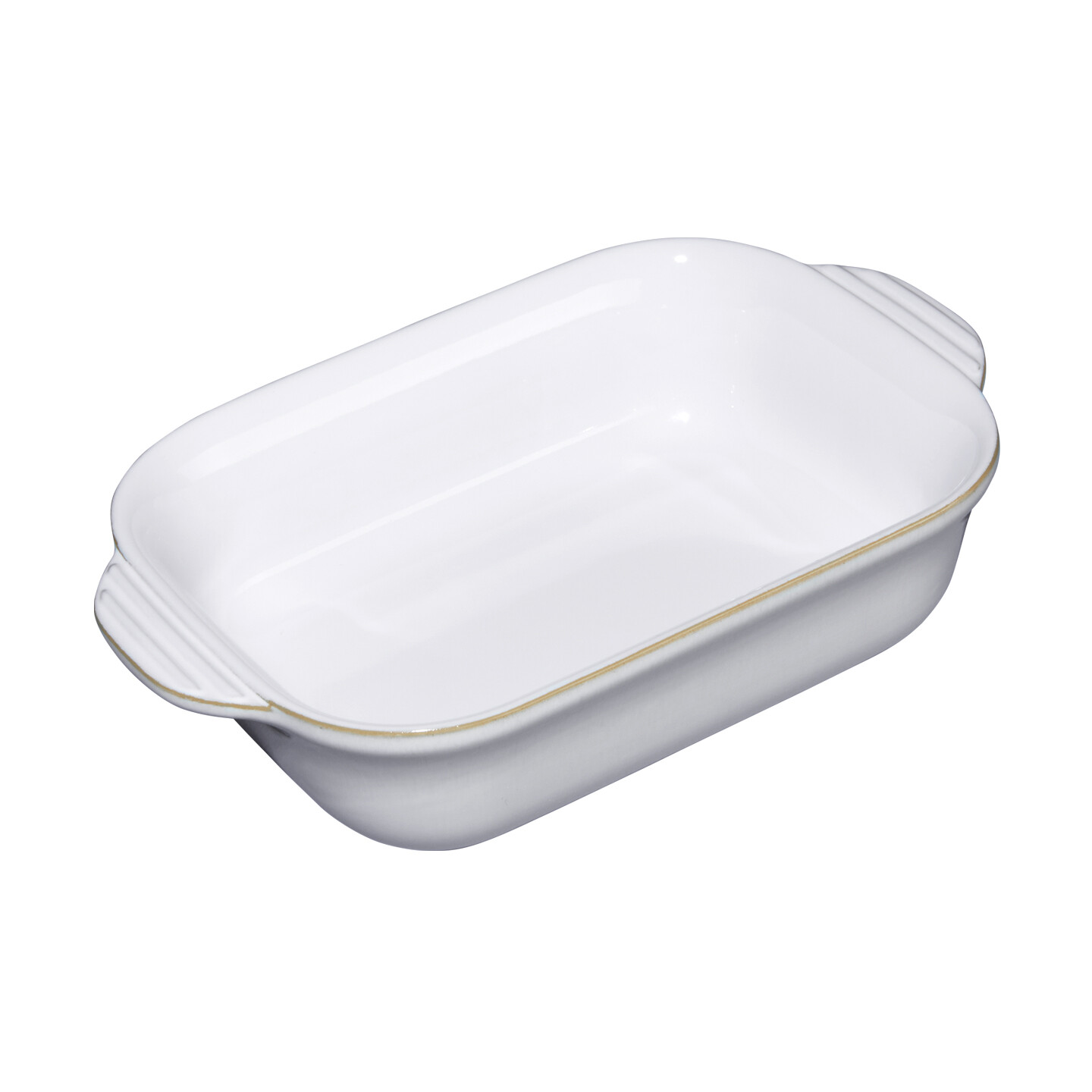Denby Natural Canvas Casserole Dish, Beige, Small, Rectangular