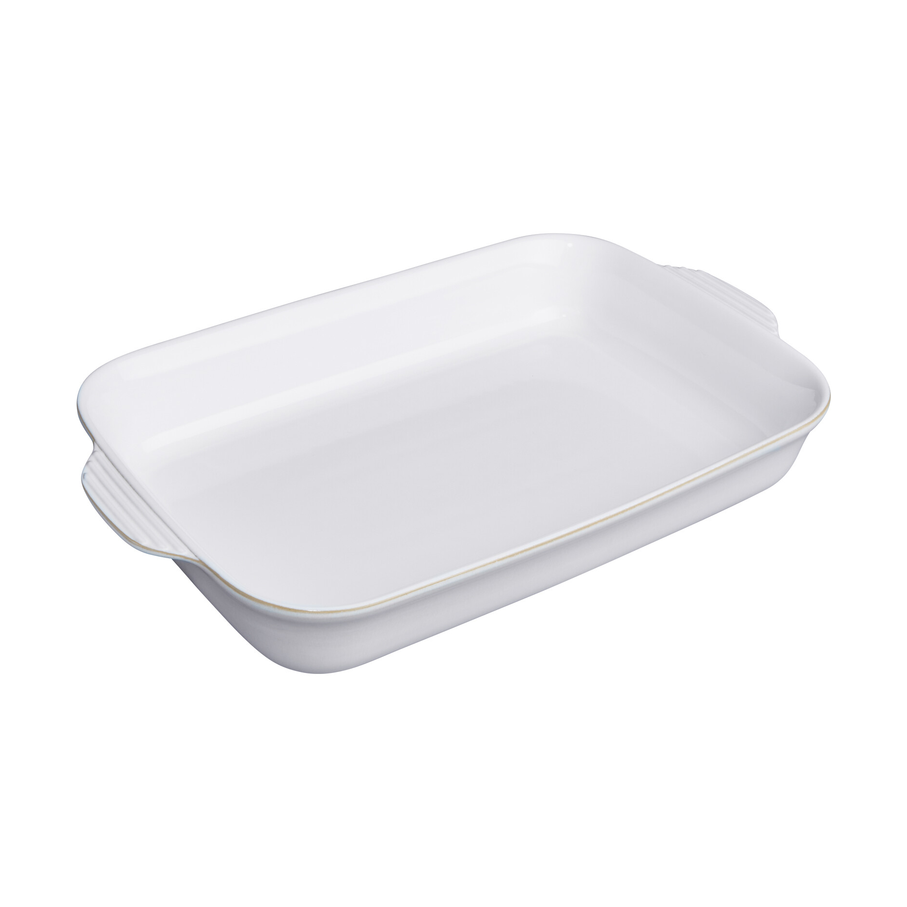 Denby Natural Canvas Casserole Dish, Beige, Large, Rectangular