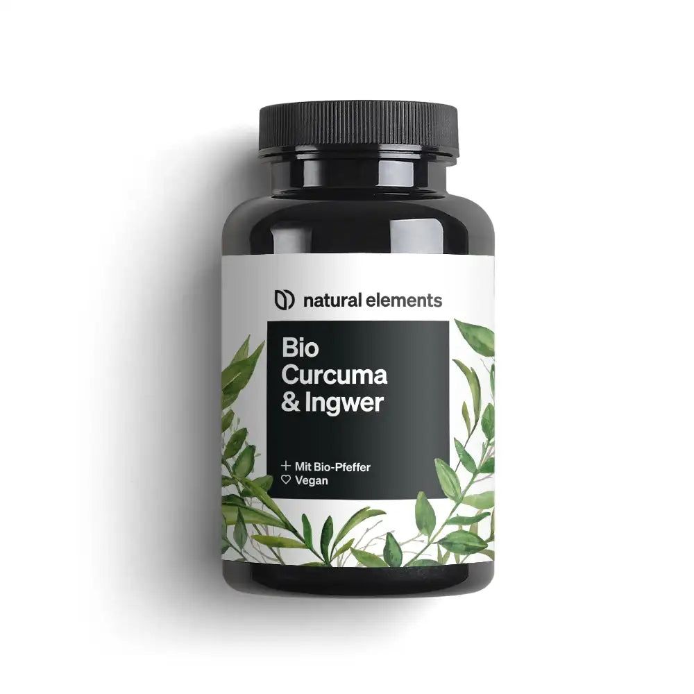 natural elements organic curcuma & ginger