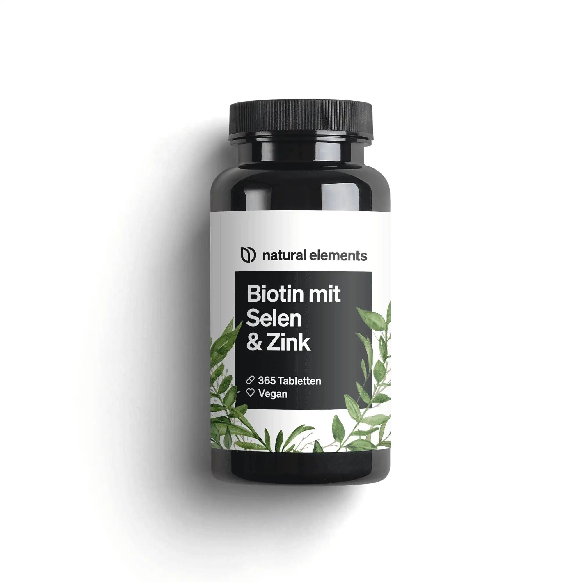 natural elements Biotin mit Selen & Zink 365 St
