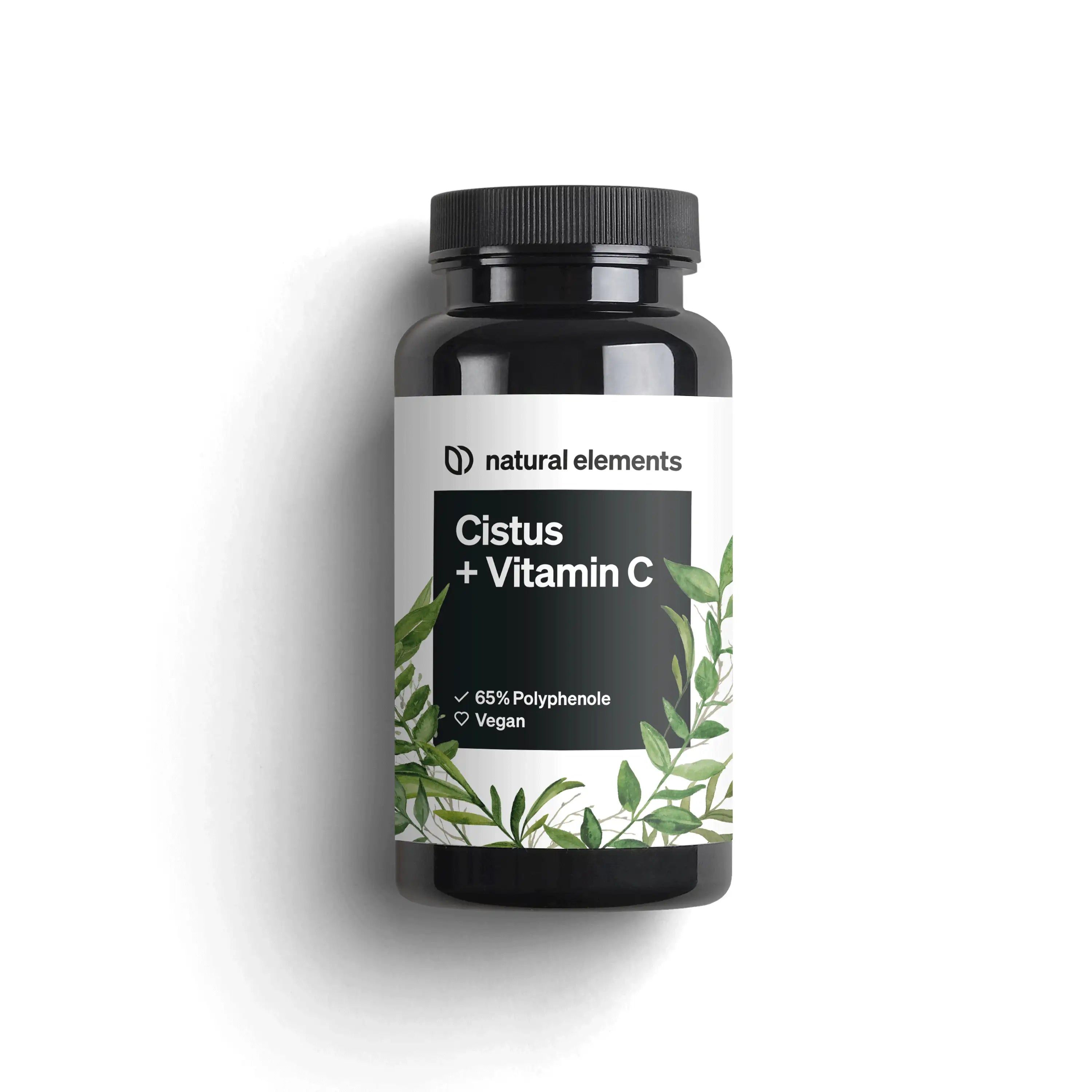 natural elements Cistus with vitamin C