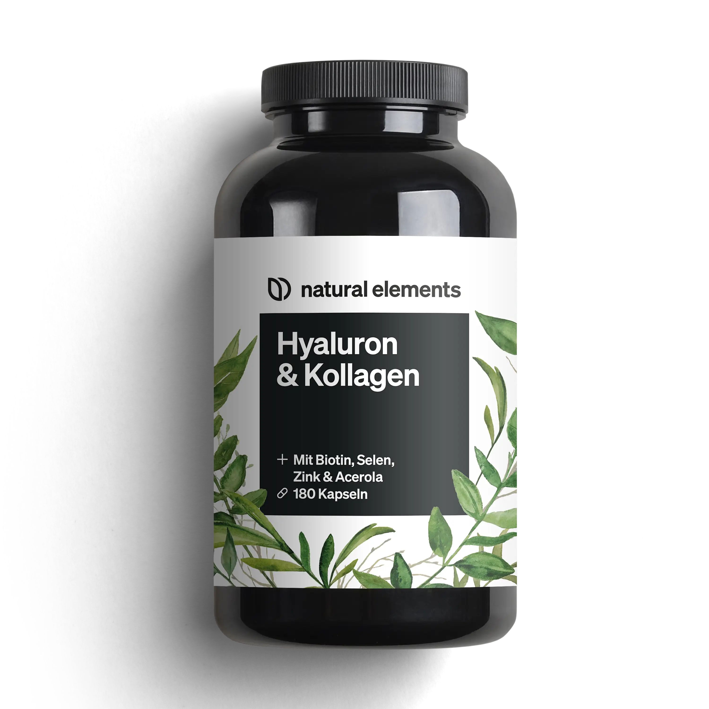 natural elements Hyaluron & Kollagen Komplex 180 St