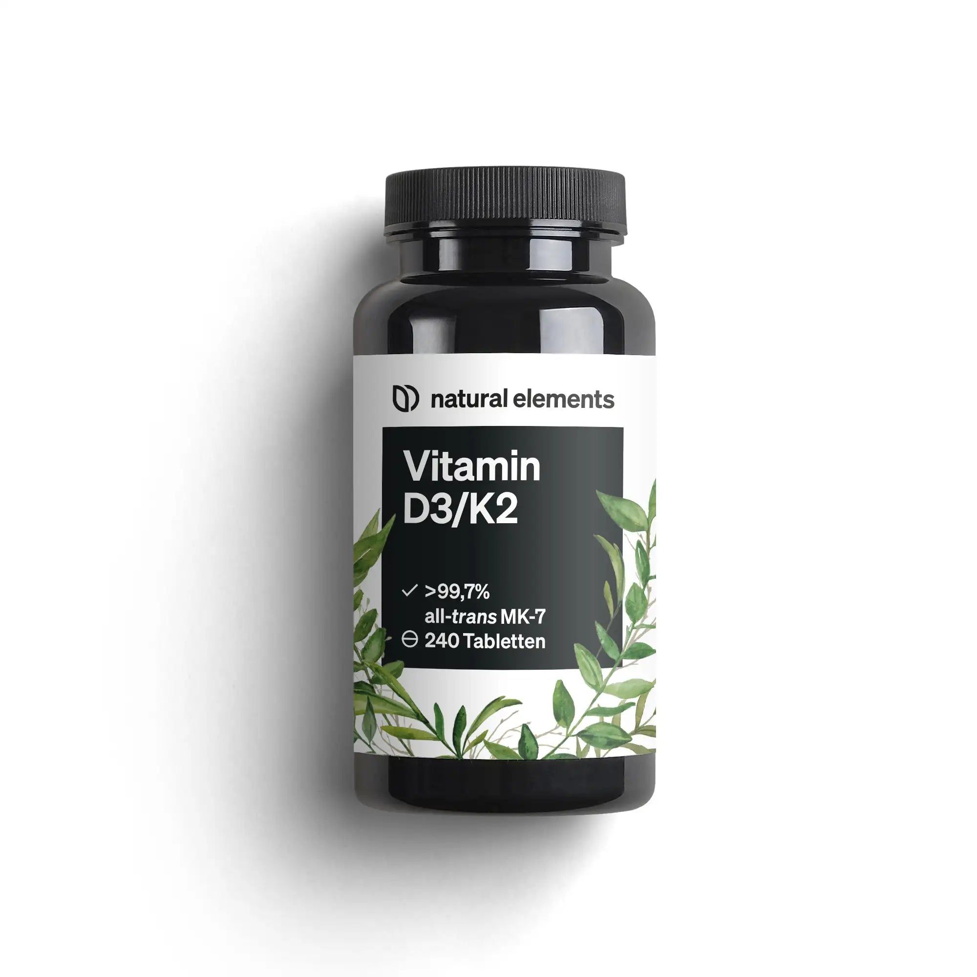 natural elements Vitamin D3 K2 - 2000 IU