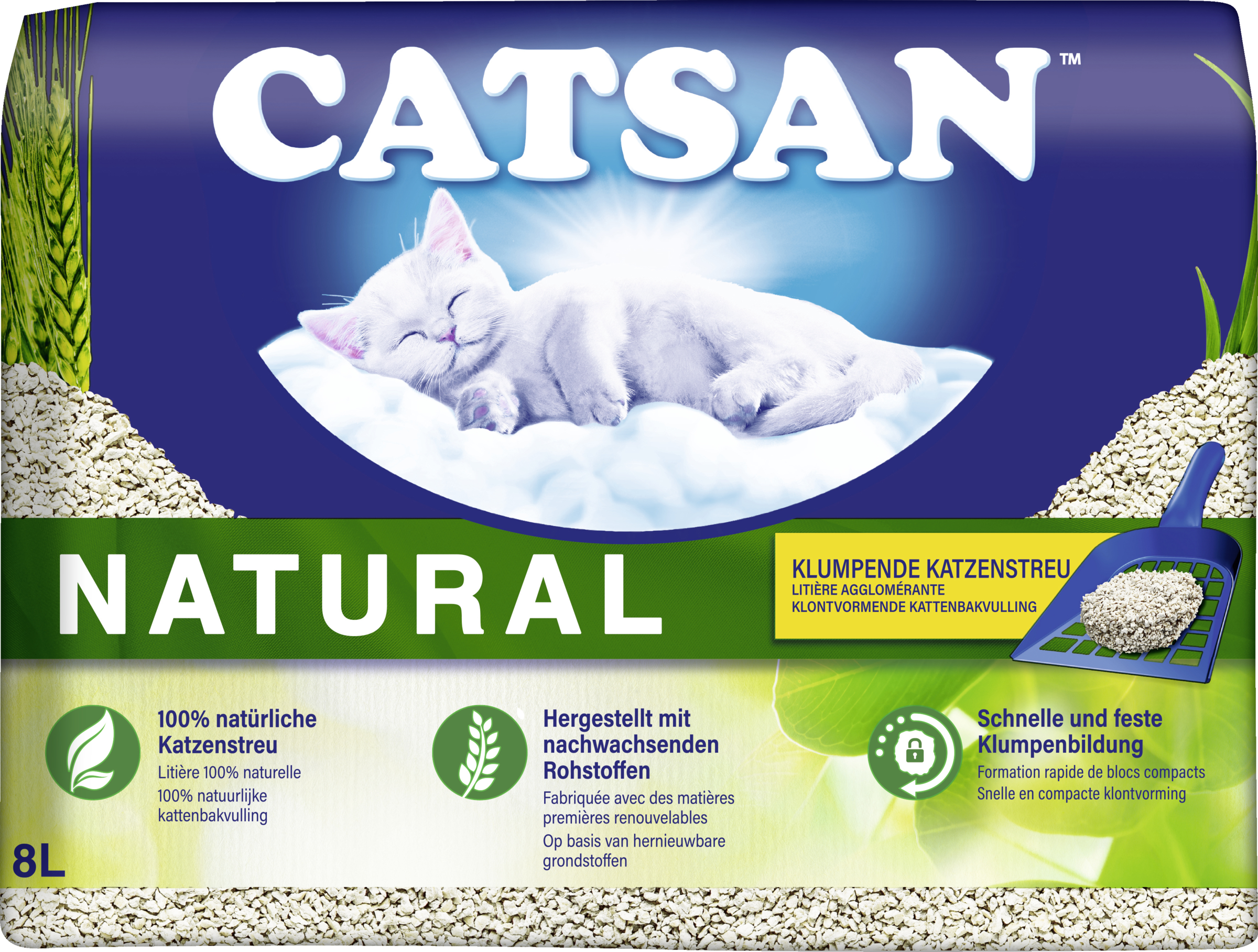 CATSAN Natural clumping cat litter