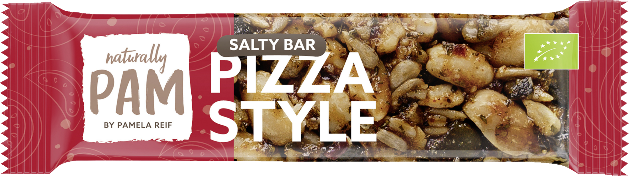 Naturally PAM Organic Salty Bar Pizza Style 40g