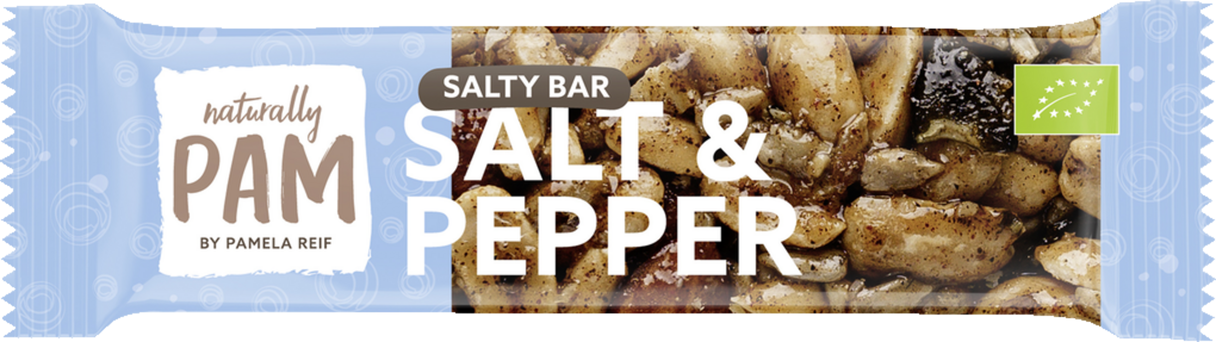 Naturally PAM Organic Salty Bar Salt & Pepper 40g