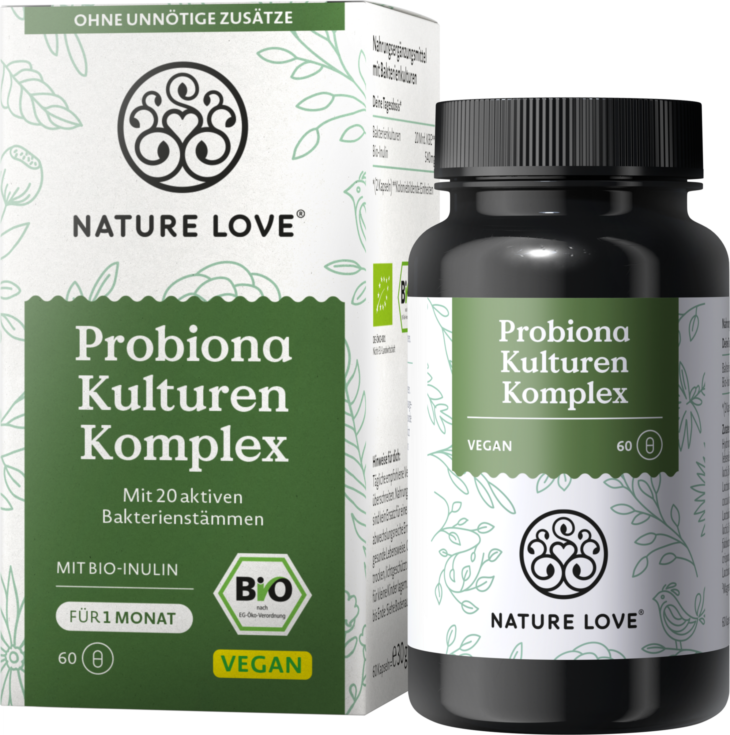 Nature Love Probiona Culture Complex, 60 capsules