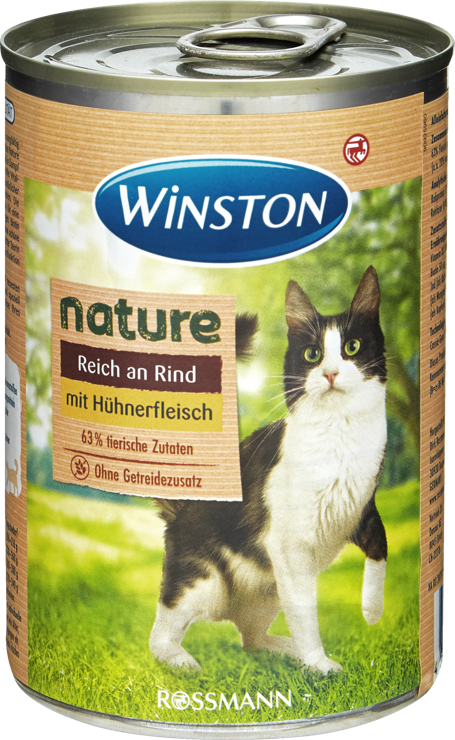 Winston Nature with lots of fresh beef & chicken