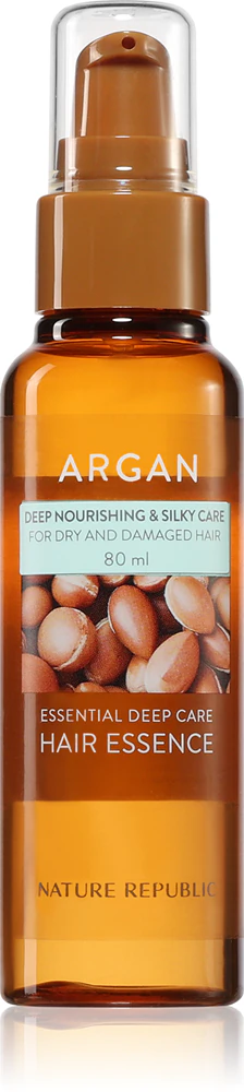 NATURE REPUBLIC Argan Essential Deep Care Hair Essence hydrating essence for damaged hair
