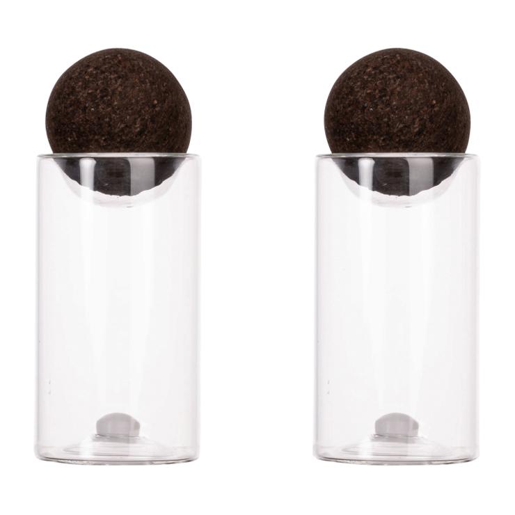Sagaform Nature salt and pepper set with cork ball 2 pack