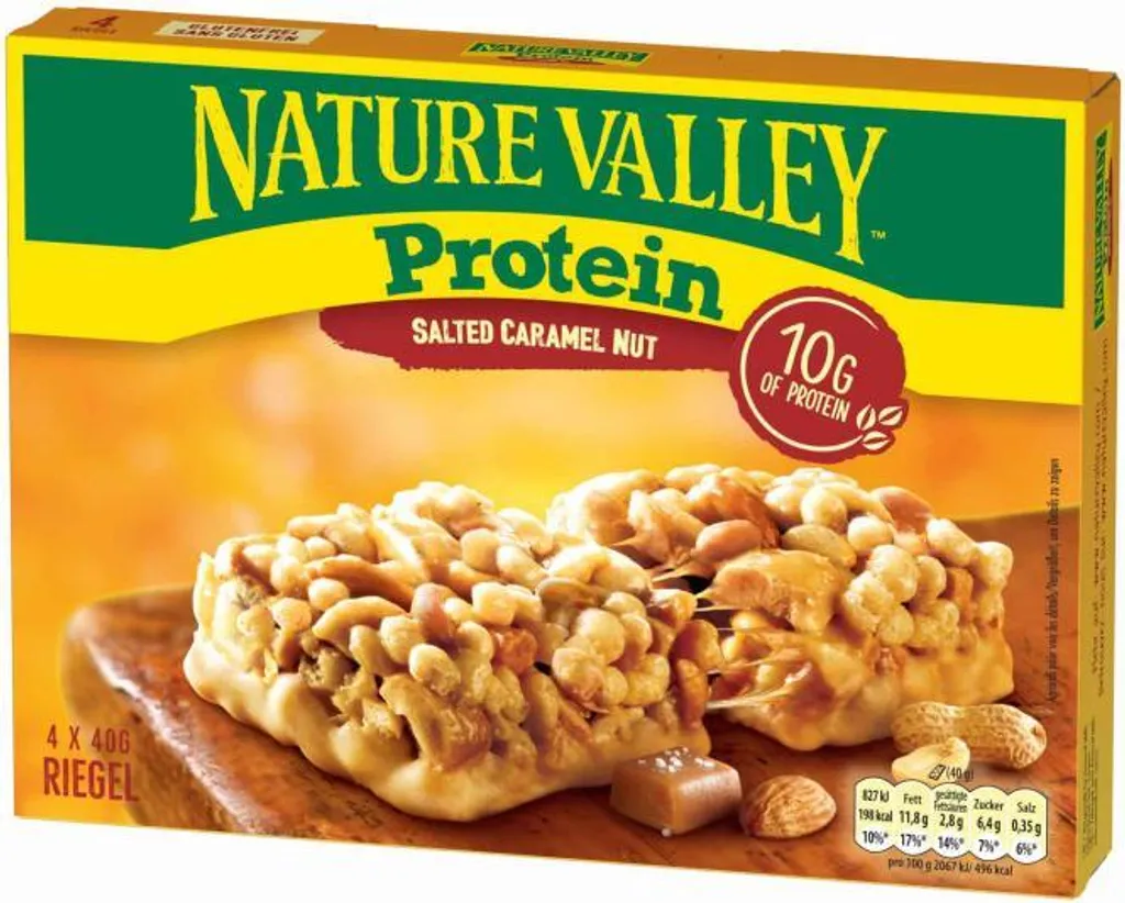 Nature Valley Protein Salted Caramel Nut 4x40g