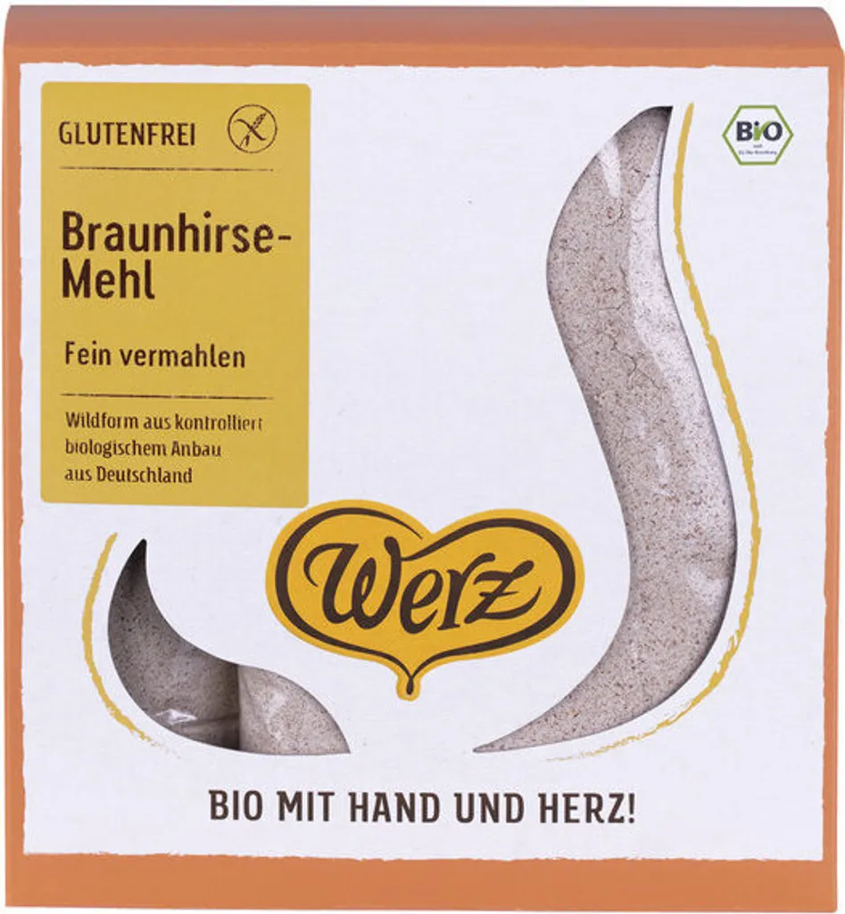 naturkorn mühle Werz Werz natural grain mill - brown millet flour, gluten-free - 1000g