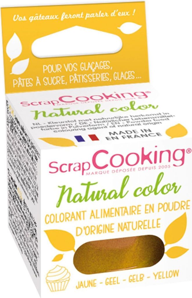 ScrapCooking Natural food coloring - Yellow