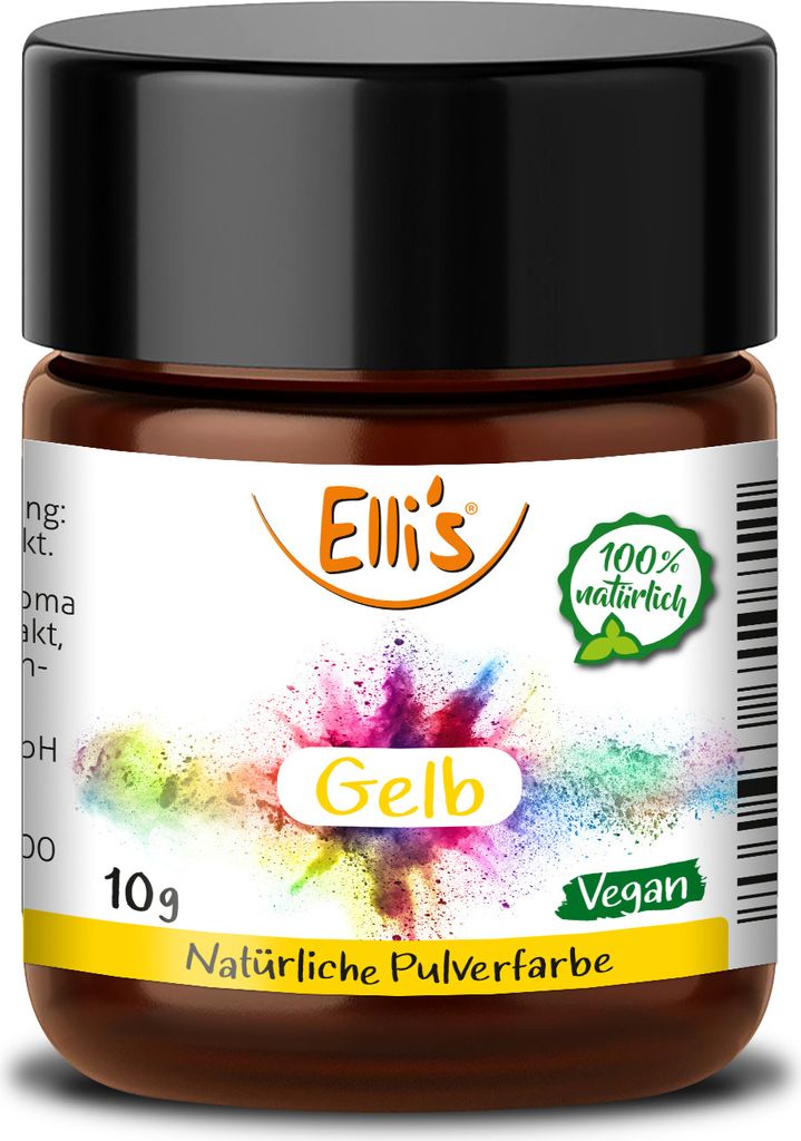 Aroma Shopping GmbH natural powder food coloring - yellow