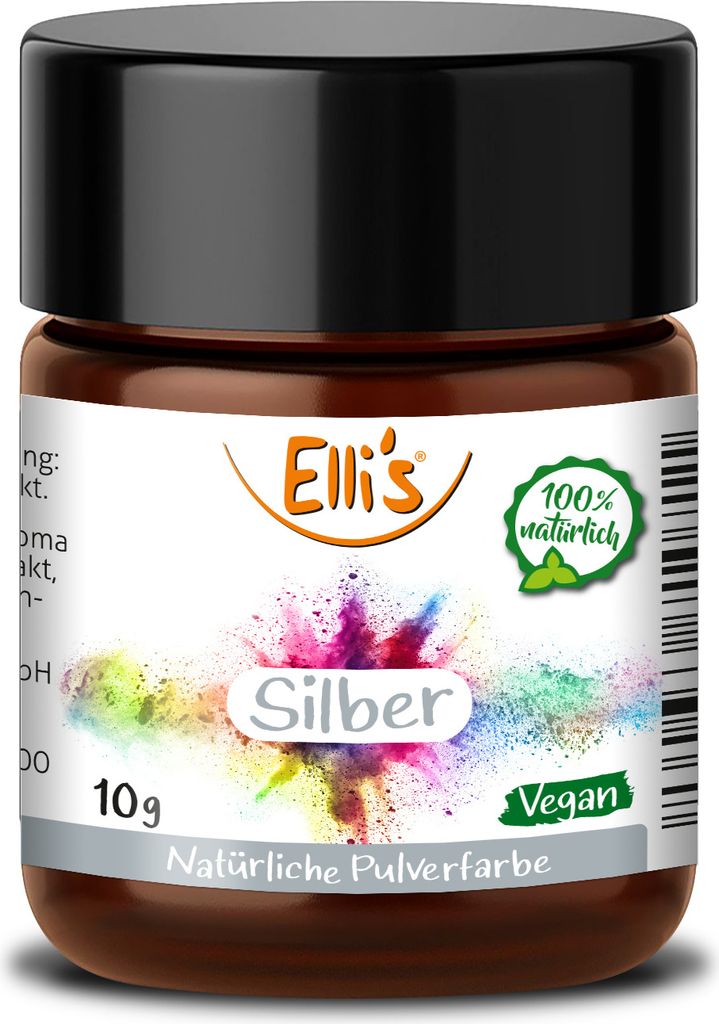 Aroma Shopping GmbH Natural Powder Food Coloring - Silver