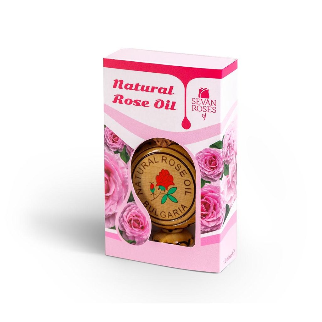 Sevan Roses Natural Rose Oil 1 ml – Premium Bulgarian Oil from Rosa Damascena