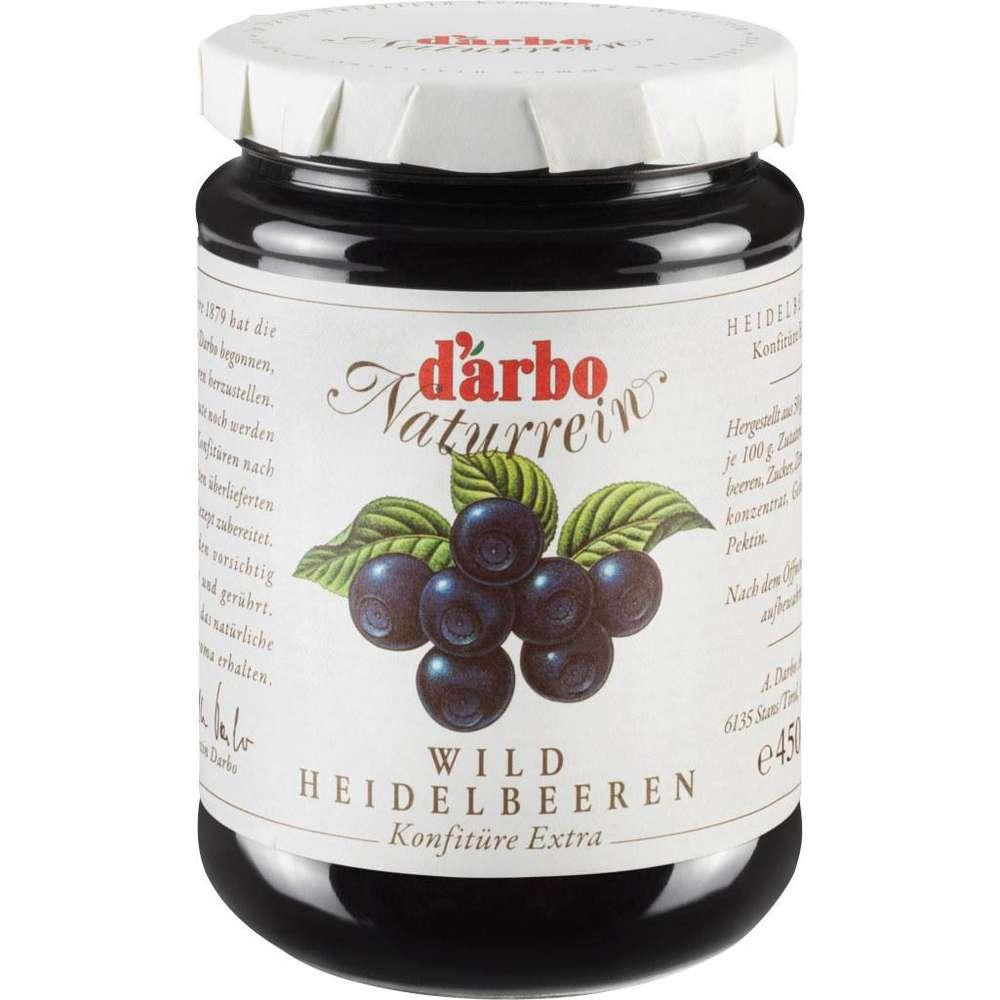 Darbo Natural extra jam, blueberry
