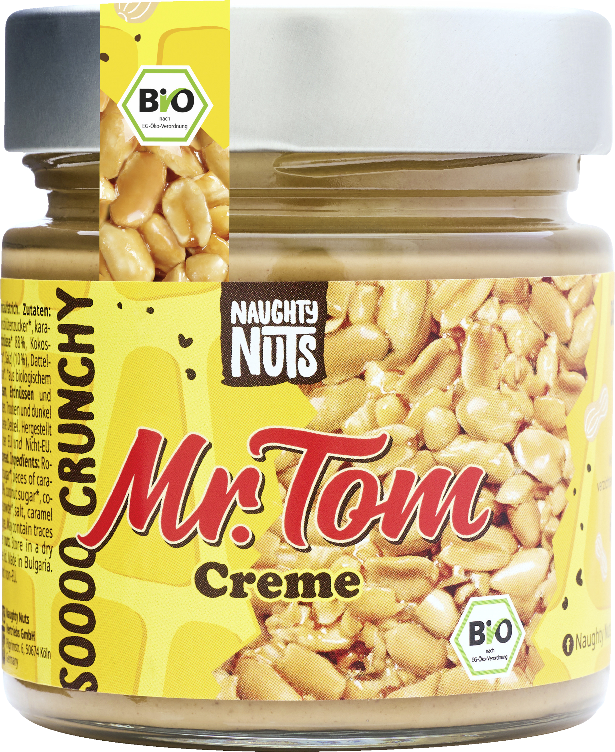 Naughty Nuts Organic Mr. Tom Cream