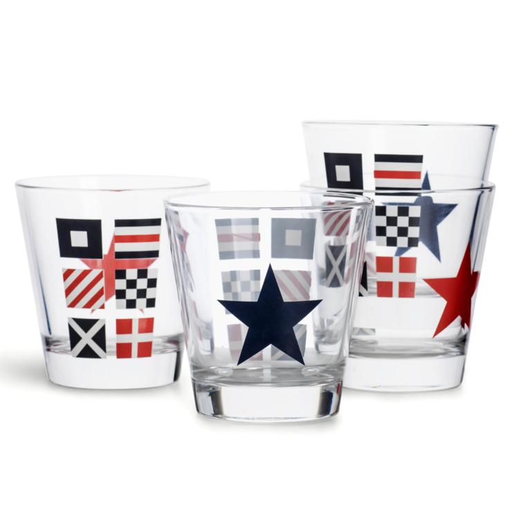 Sagaform Nautic Glass 4-Pack