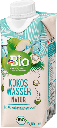 dmBio Coconut water nature, 0.33 l