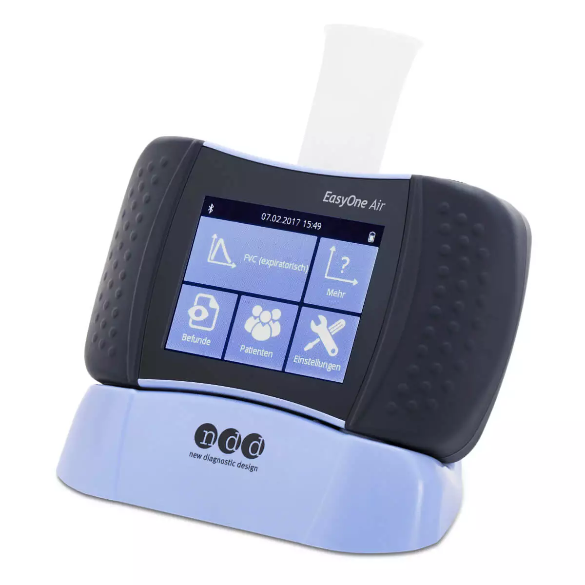 ndd EasyOne Air spirometer L 3.7 x W 15.5 x H 8.7 cm