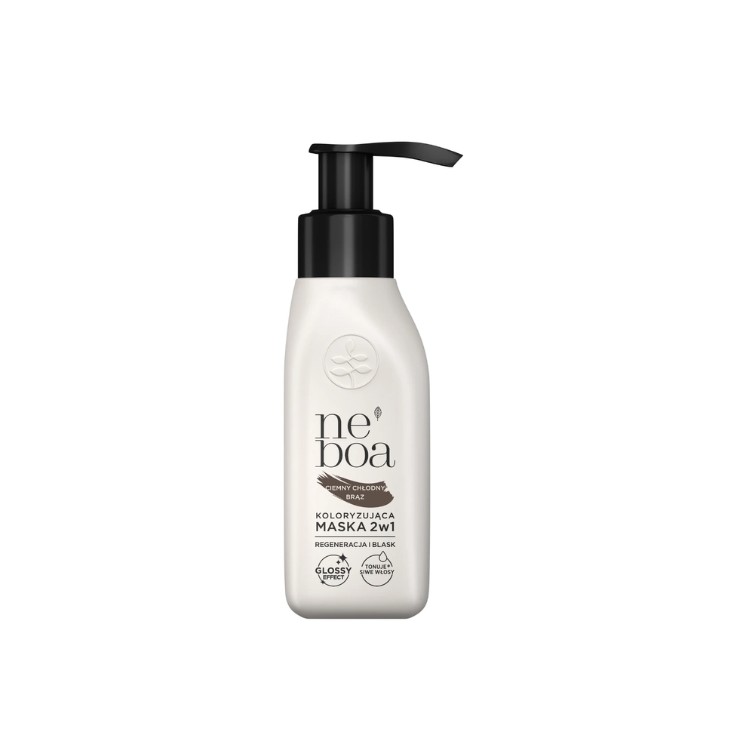 Neboa 2in1 Coloring Hair Mask Dark Cool Brown 100 ml