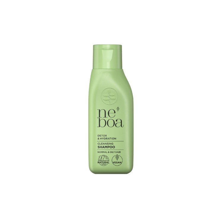 Neboa Detox & Hydration Natural Hair Shampoo, refreshing and moisturizing, 100 ml