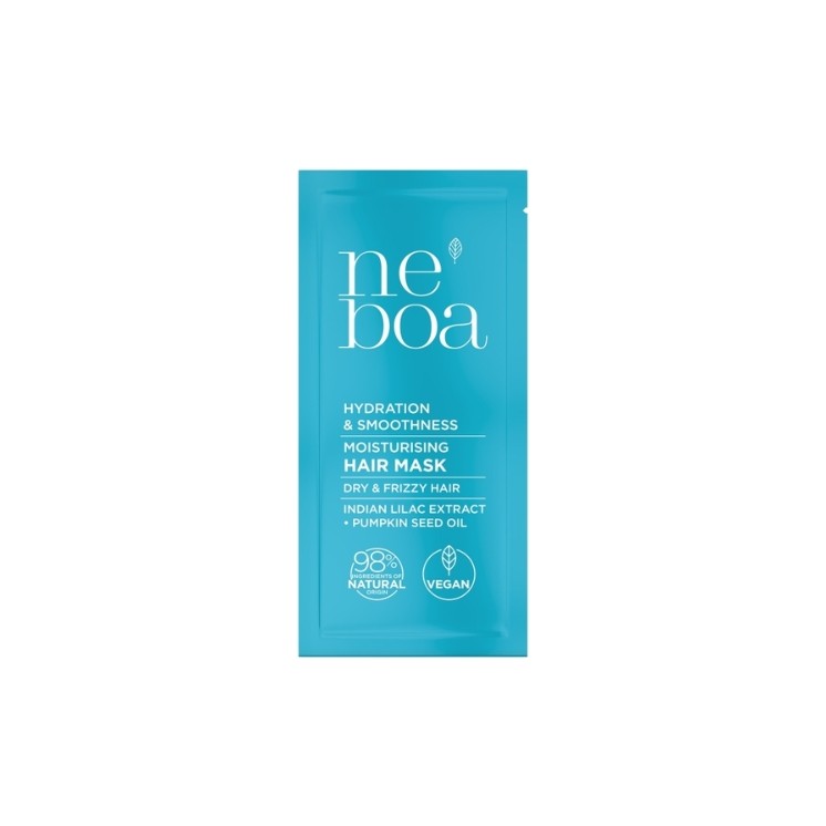 Neboa Hydration & Smoothness Natural Moisturizing and Smoothing Hair Mask Mini 25 ml