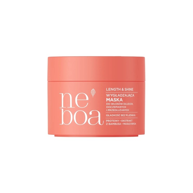 Neboa Length & Shine Smoothing Mask for Long Hair, Extensions, and Clip-ins 300 ml