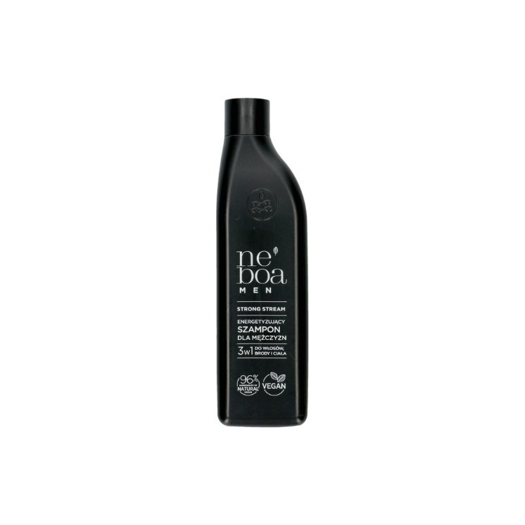 Neboa Men Strong Stream Energizing Shampoo for Men 3 in 1 300 ml