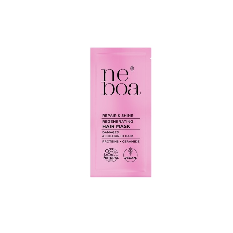 Neboa Repair & Shine Natural Hair Mask Regenerating and Restoring Mini 25 ml