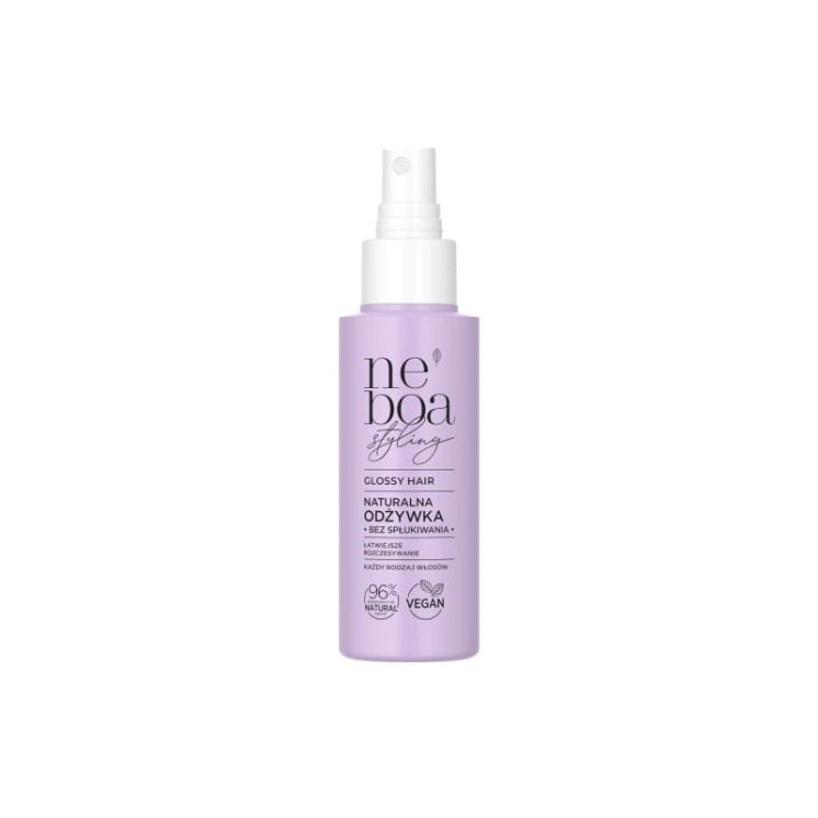 Neboa Styling Glossy Hair Natural Leave-in Spray Conditioner for easy combing 100 ml