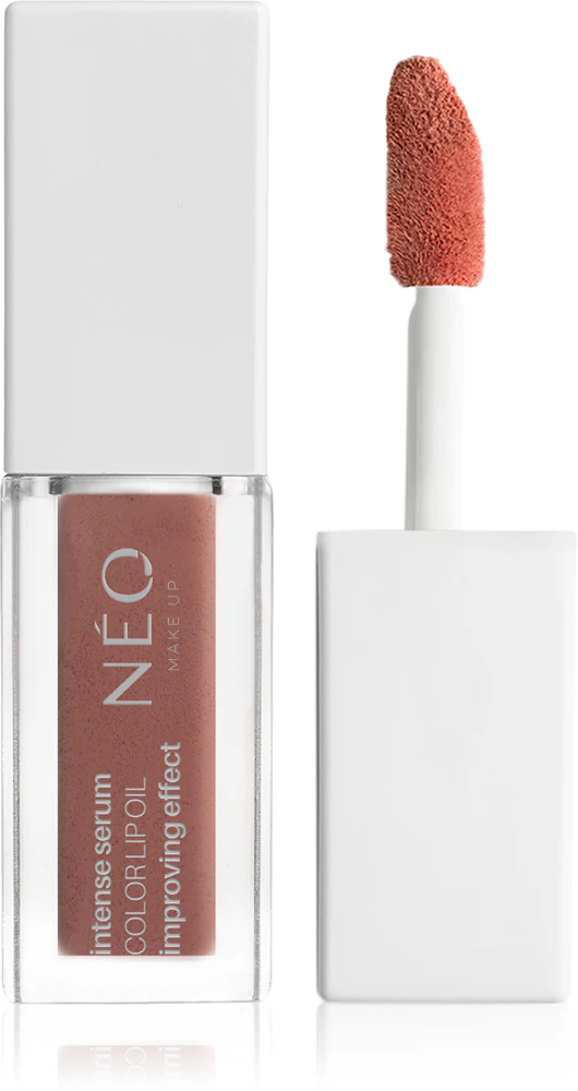NEO MAKE UP Intense Serum Color Lip Oil hydrating glossy tint for lips Farbton 03 4,5 ml