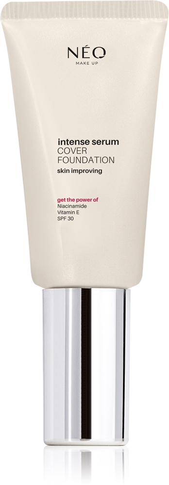 NEO MAKE UP Intense Serum Cover Foundation Make up for a natural look SPF 30 Farbton 00 Alabaster 30 ml