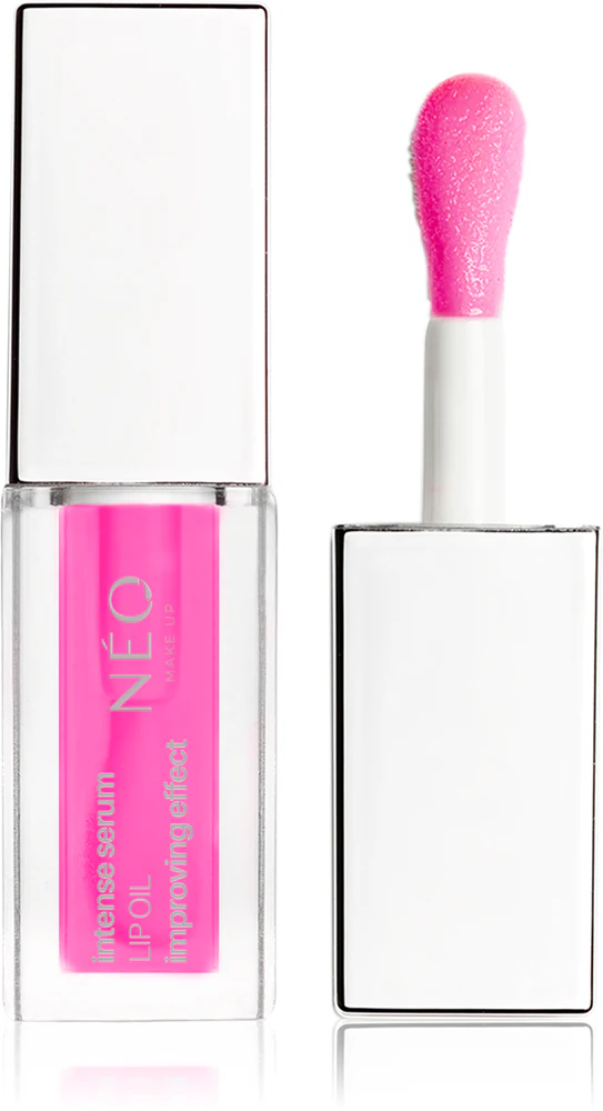 NEO MAKE UP Intense Serum Lip Oil nourishing oil for lips Farbton 02 Raspberry 5 ml