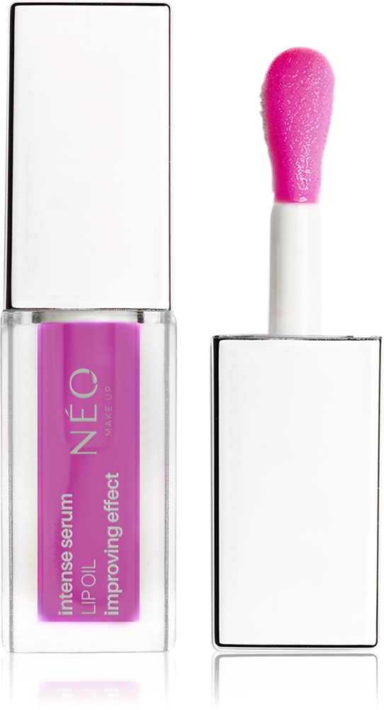 NEO MAKE UP Intense Serum Lip Oil nourishing oil for lips Farbton 05 Blackcurrant 5 ml