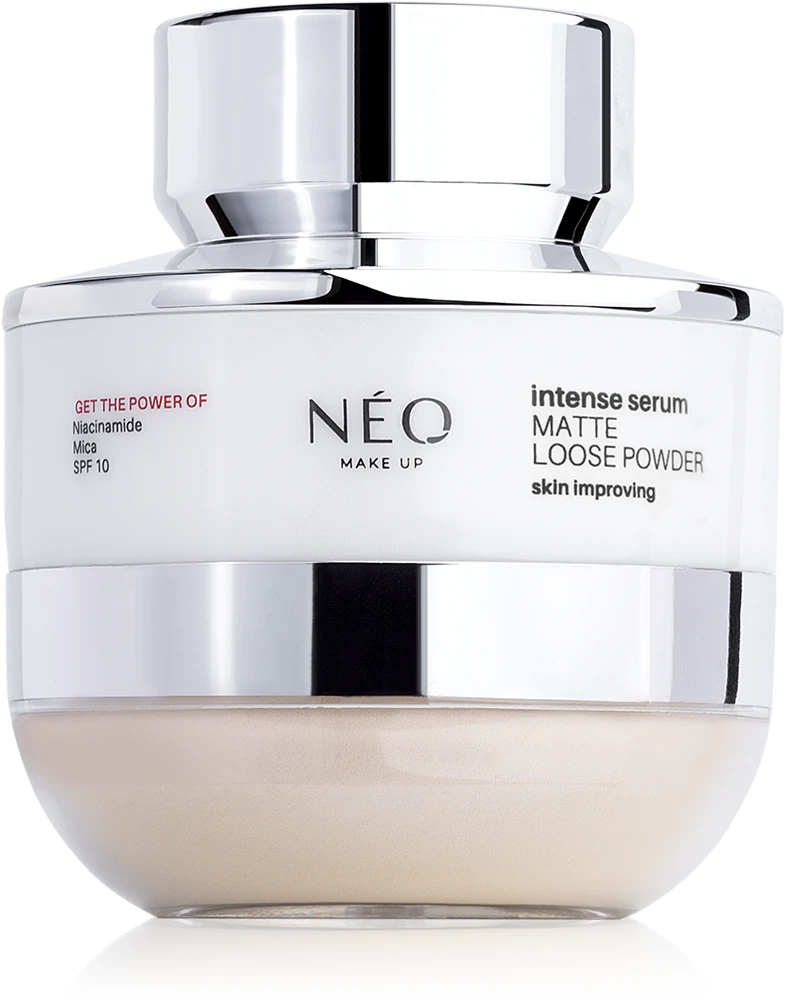NEO MAKE UP Intense Serum Matte Loose Powder loose, mattifying powder SPF 10