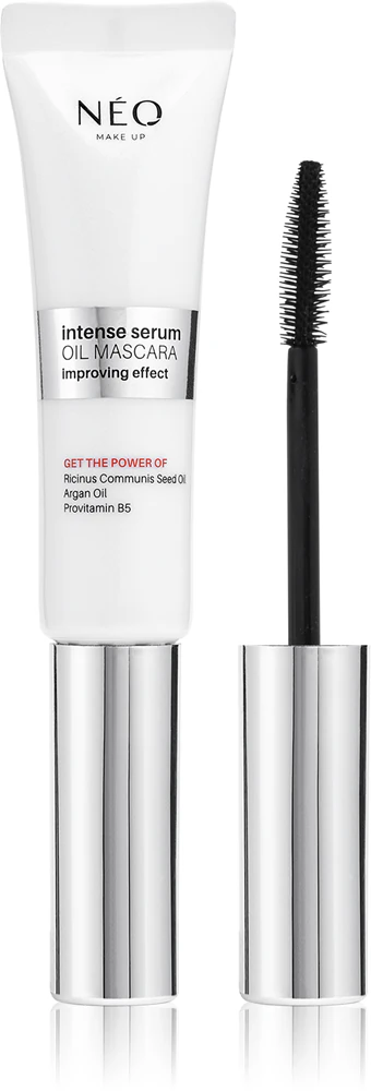 NEO MAKE UP Intense Serum Oil Mascara nourishing mascara Farbton Black 9 ml