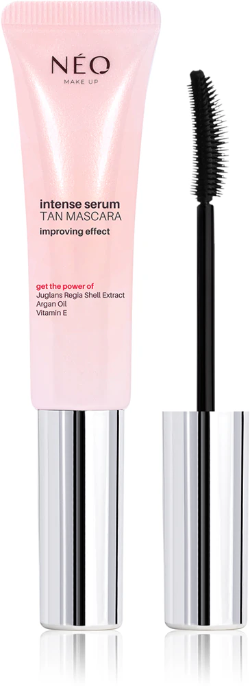 NEO MAKE UP Intense Serum Tan Mascara strengthening mascara with regenerating effect