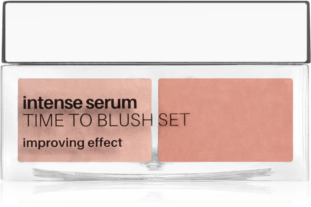 NEO MAKE UP Intense Serum Time To Blush Set powder blusher Farbton 02 Peach 6 g