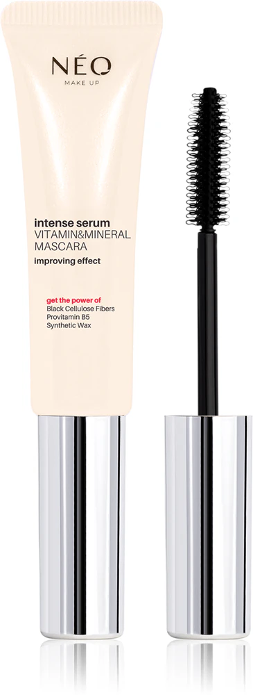 NEO MAKE UP Intense Serum Vitamin & Mineral Mascara nourishing mascara supports the growth of eyelashes