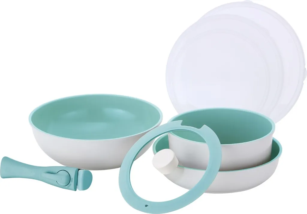 Neoflam Inc. Neoflam - MIDAS Plus 8-piece set - Ice Blue