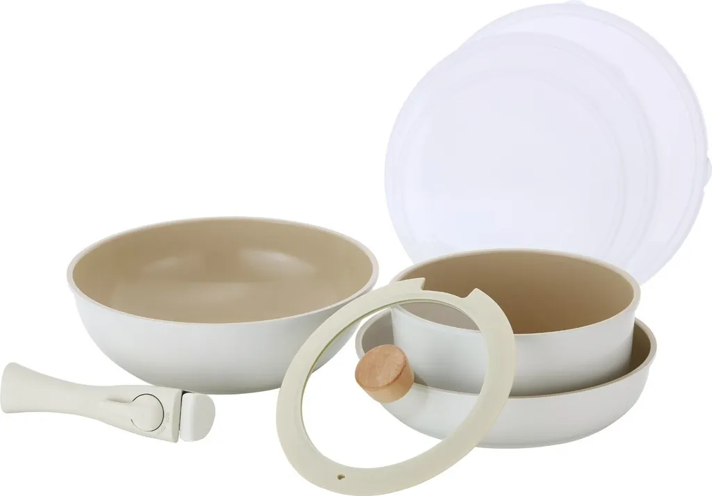 Neoflam Inc. Neoflam - MIDAS Plus 8 piece set - sand