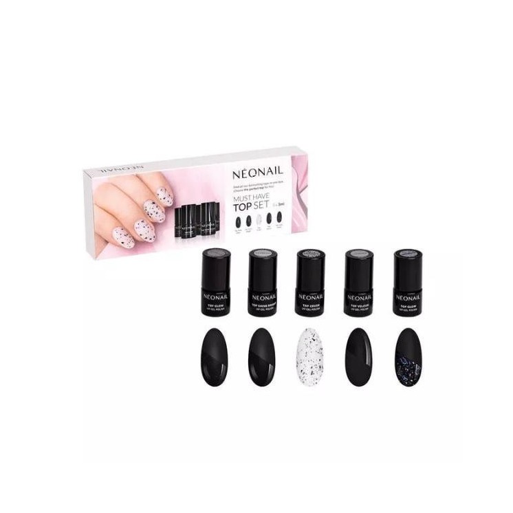 NeoNail Must Have Hybrid Top Coat Set 5x3 ml