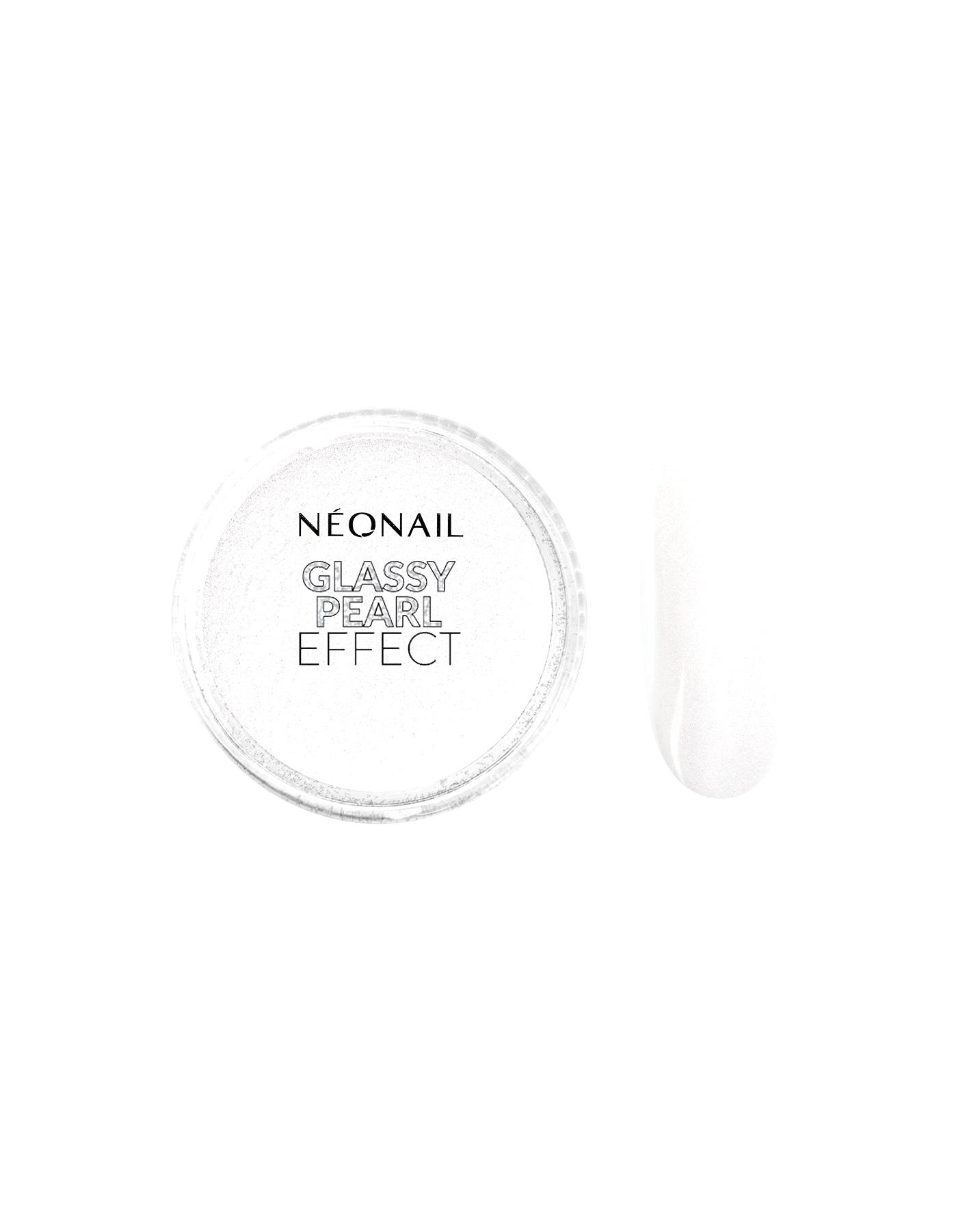 NEONAIL nail design Glassy Pearl Effect WHITE
