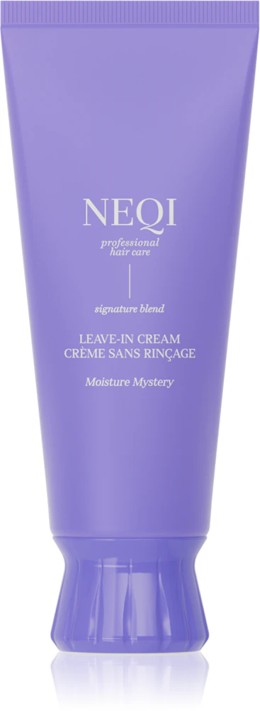 NEQI Moisture Mystery leave-in cream provides moisture and shine