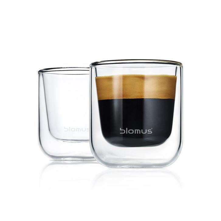 blomus Nero Insulating Glass Espresso 2-Pack